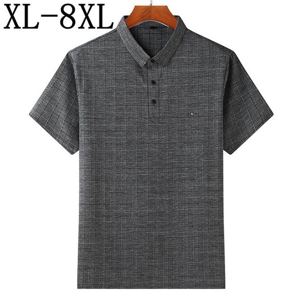 men's polos size 8xl 7xl 6xl breathable check shirt short sleeve casual fashion good quality, White;black
men's polos size 8xl 7xl 6xl breathable check shirt short sleeve casual fashion good quality, White;black