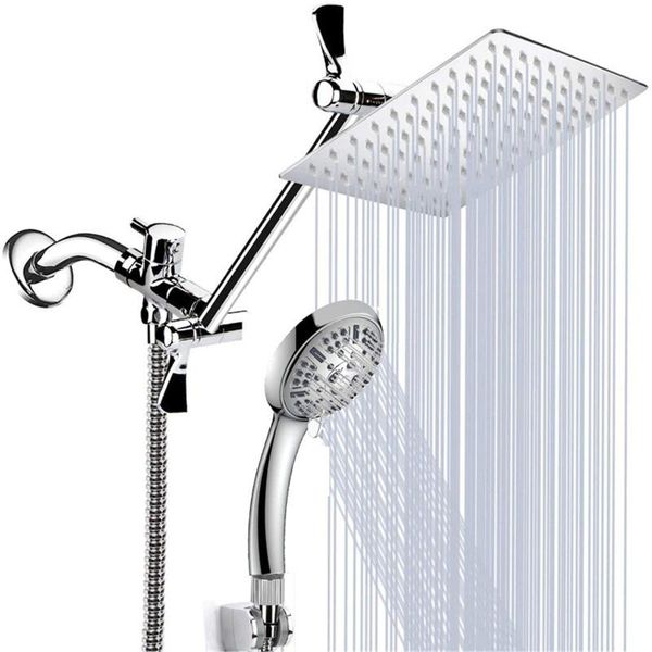 bathroom shower sets high pressure handheld head 5 function settings 8 in held set with stainless steel hose and bracket
bathroom shower sets high pressure handheld head 5 function settings 8 in held set with stainless steel hose and bracket
