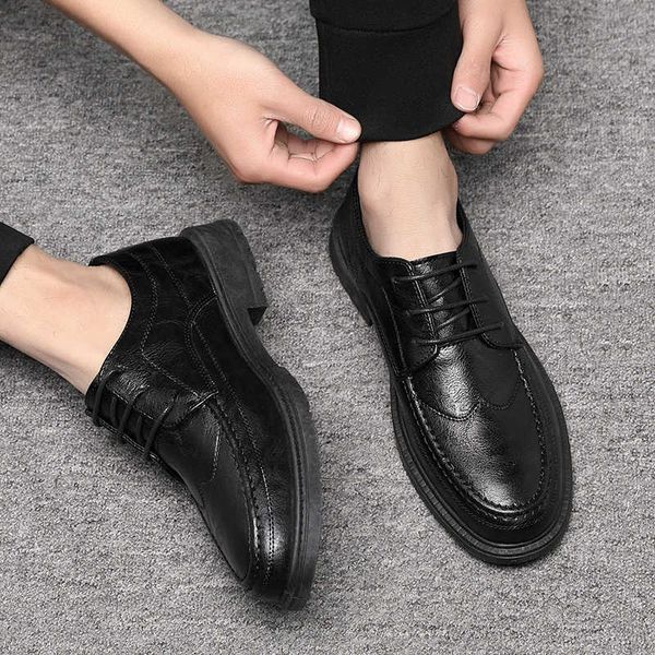 leather sho men's busins formal casual autumn and summer breathable british korean pointed thin wedding
leather sho men's busins formal casual autumn and summer breathable british korean pointed thin wedding