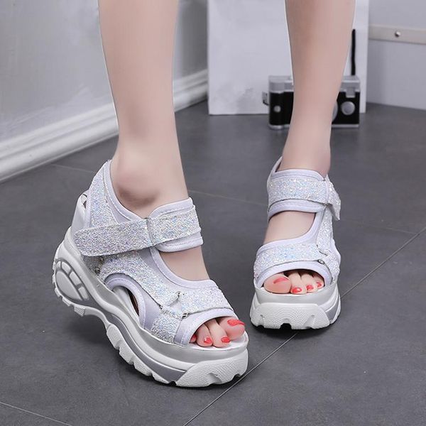 sandals 2021 womens platform wedges casual daddysandals breathable comfortablesport shoes brand design sport, Black
sandals 2021 womens platform wedges casual daddysandals breathable comfortablesport shoes brand design sport, Black
