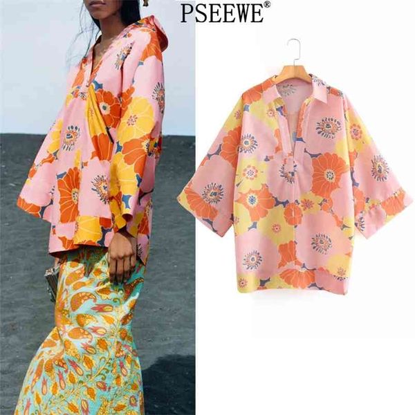 women shirt oversize floral print woman blouse casual kimono long sleeve beach female loose summer blouses 210519, White
women shirt oversize floral print woman blouse casual kimono long sleeve beach female loose summer blouses 210519, White