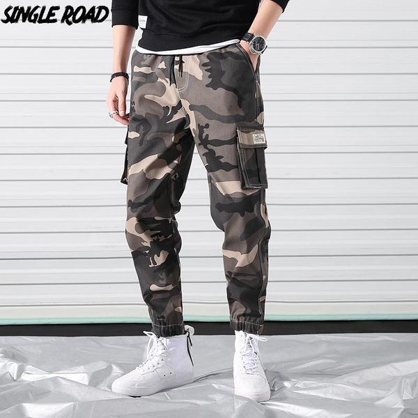 men's pants singleroad camouflage casual mens elastic waist pockets cargo men joggers sweatpants fashion man streetwear military, Black
men's pants singleroad camouflage casual mens elastic waist pockets cargo men joggers sweatpants fashion man streetwear military, Black
