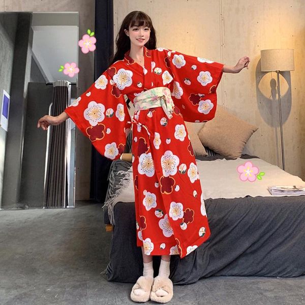ethnic clothing japanese kimono women plus size 2pcs robes cardigan three quarter sleeve clothes summer autumn girdle flower print kimonos 2, Red
ethnic clothing japanese kimono women plus size 2pcs robes cardigan three quarter sleeve clothes summer autumn girdle flower print kimonos 2, Red