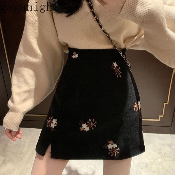 skirts gaganight embroidery flower elegant women mini short skirt solid fashion vintage a line office lady high waist zipper, Black
skirts gaganight embroidery flower elegant women mini short skirt solid fashion vintage a line office lady high waist zipper, Black