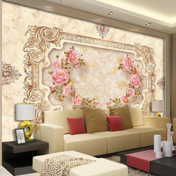 wallpapers wallpaper home decoration po pink rose jade marble living room el large mural for walls 3 d
wallpapers wallpaper home decoration po pink rose jade marble living room el large mural for walls 3 d