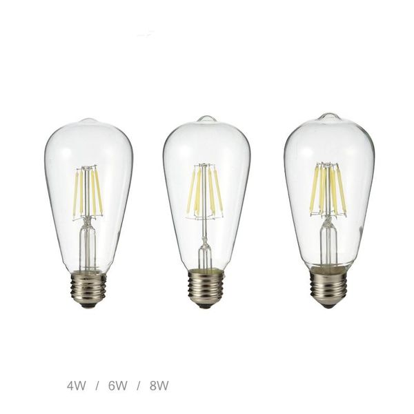 bulbs vintage edison led bulb e27 4w 6w 8w 220v 110v transparent clear glass shell retro filament light
bulbs vintage edison led bulb e27 4w 6w 8w 220v 110v transparent clear glass shell retro filament light