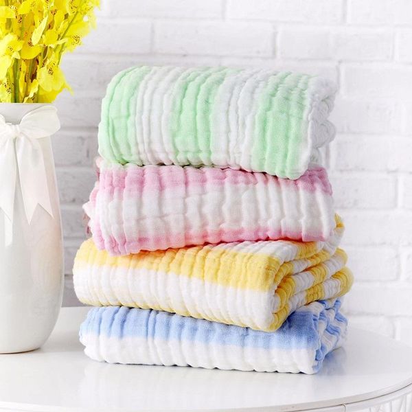 blankets & swaddling six layers 110cm*110cm muslin baby blanket swaddlet 100% cotton yarn-dyed corrugate born soft bedding bath towels
blankets & swaddling six layers 110cm*110cm muslin baby blanket swaddlet 100% cotton yarn-dyed corrugate born soft bedding bath towels