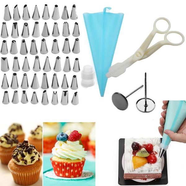 baking & pastry tools 12/18/30/54pcs silicone bag russia icing piping nozzles tips set flowers petal converters nozzle for cake decoration t
baking & pastry tools 12/18/30/54pcs silicone bag russia icing piping nozzles tips set flowers petal converters nozzle for cake decoration t