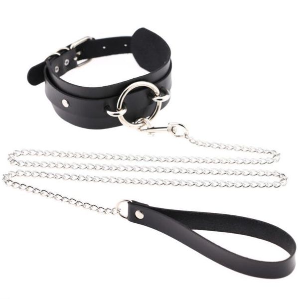 chains women big o ring punk choker collar leather necklace cosplay goth jewelry gothic harajuku accessories, Silver
chains women big o ring punk choker collar leather necklace cosplay goth jewelry gothic harajuku accessories, Silver
