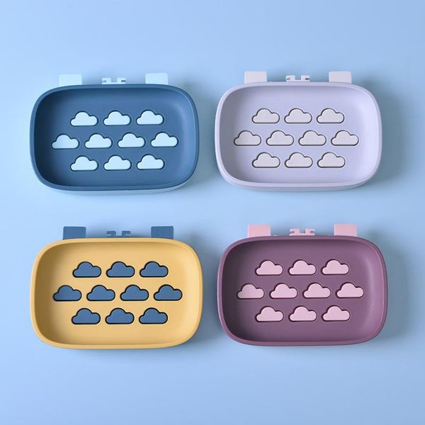 1pcs soap holder bathroom shower dish plates storage box wall mounted self adhesive plastic bath tray dishes
1pcs soap holder bathroom shower dish plates storage box wall mounted self adhesive plastic bath tray dishes