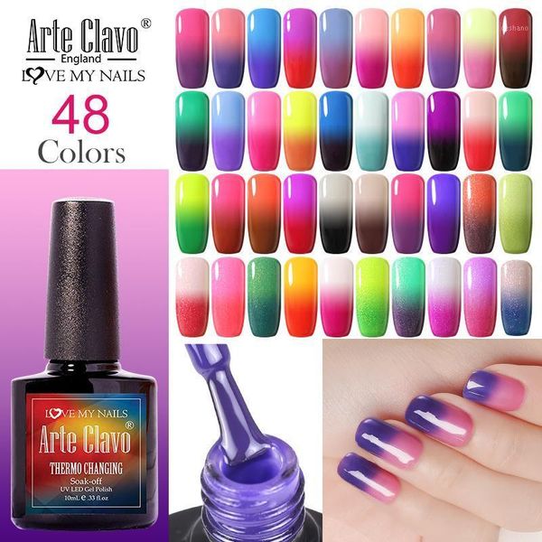 arte clavo temperature change gel 48 colors soak off uv hybrid varnish color polish led lamp nail art lacquer 10ml1, Red;pink
arte clavo temperature change gel 48 colors soak off uv hybrid varnish color polish led lamp nail art lacquer 10ml1, Red;pink