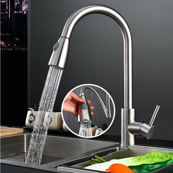 tap single handle hole high arc brushed nickel brushed pull out 1.5 m kitchen sink faucet sprayer swivel 360 degree mixer
tap single handle hole high arc brushed nickel brushed pull out 1.5 m kitchen sink faucet sprayer swivel 360 degree mixer