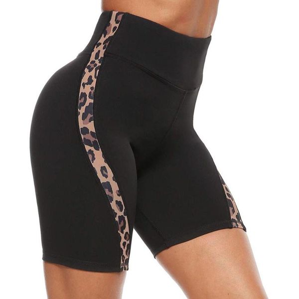 women high waist energy seamless sport shorts leopard stitching push up hip gym fitness letter print short workout women's, White;black
women high waist energy seamless sport shorts leopard stitching push up hip gym fitness letter print short workout women's, White;black