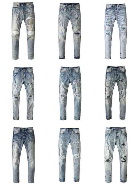 new style men's jeans fashion casual male hole patch washing sanding street trousers slim jeans for men and women pants, Blue
new style men's jeans fashion casual male hole patch washing sanding street trousers slim jeans for men and women pants, Blue