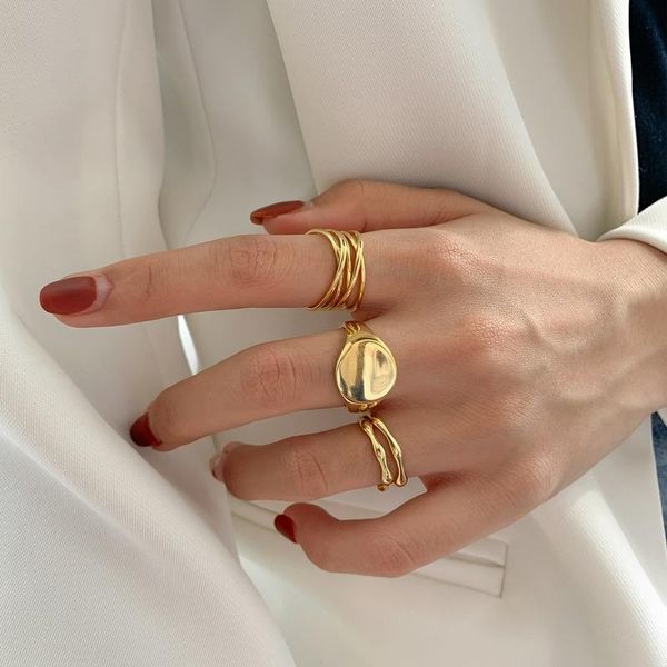 wedding rings designer niche style geometry punk set ring for women girl hip hop couple index finger, Slivery;golden
wedding rings designer niche style geometry punk set ring for women girl hip hop couple index finger, Slivery;golden
