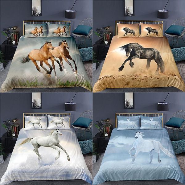 luxury 3d horse print 2/3pcs bedding sets comfortable animal duvet cover pillowcase home textile and king eu/us/au size
luxury 3d horse print 2/3pcs bedding sets comfortable animal duvet cover pillowcase home textile and king eu/us/au size