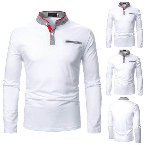 men's casual shirts pure cotton paste logo lapel men shirt fall long sleeve solid color large size fashion #t2g, White;black
men's casual shirts pure cotton paste logo lapel men shirt fall long sleeve solid color large size fashion #t2g, White;black