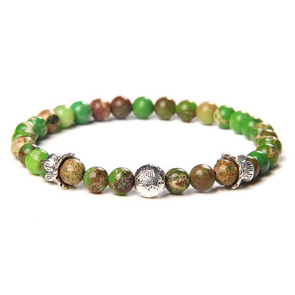 6mm natural stone beaded bracelets colored imperial beads round silver color ball charm bracelet women men yoga jewelry, Golden;silver
6mm natural stone beaded bracelets colored imperial beads round silver color ball charm bracelet women men yoga jewelry, Golden;silver