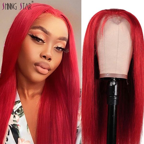 lace wigs shiningstar 13x1 front human hair for women straight frontal wig preplucked brazilian red colored remy, Black;brown
lace wigs shiningstar 13x1 front human hair for women straight frontal wig preplucked brazilian red colored remy, Black;brown