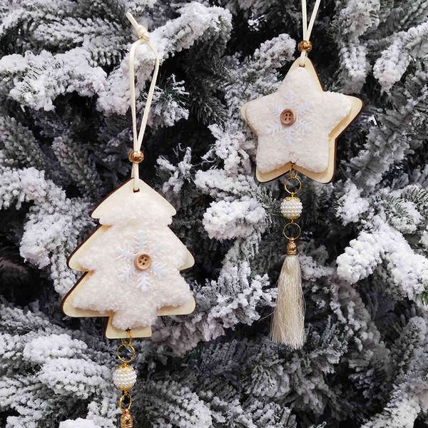 decorations plush five-star wooden tree pendant snowflake small pendant christmas scene dress up
decorations plush five-star wooden tree pendant snowflake small pendant christmas scene dress up