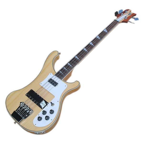 natural 4 strings 4003 ricken electric bass guitar with two jacks,neck through body
natural 4 strings 4003 ricken electric bass guitar with two jacks,neck through body