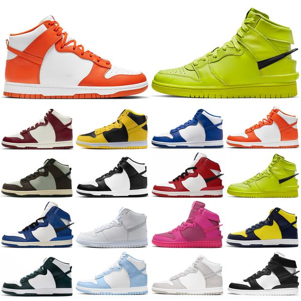 2021 mens casual shoes high og outdoor trainers university blue electro orange dark mocha bred shadow men and womens sneakers, Black
2021 mens casual shoes high og outdoor trainers university blue electro orange dark mocha bred shadow men and womens sneakers, Black
