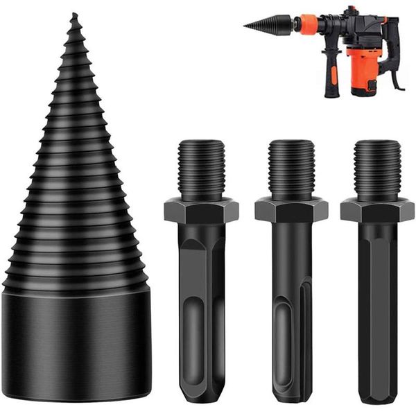 professional hand tool sets 3pcs drill bit chop wood splitting household kindling breaking machine log splitter cone firewood chopper drop/s
professional hand tool sets 3pcs drill bit chop wood splitting household kindling breaking machine log splitter cone firewood chopper drop/s