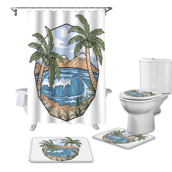 landscape coconut trees seaside shower curtain set for bathroom bath mat rug carpet toilet lid cover bathtub home decor gift curtains
landscape coconut trees seaside shower curtain set for bathroom bath mat rug carpet toilet lid cover bathtub home decor gift curtains