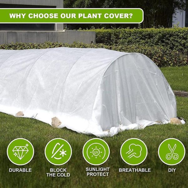 shade winter reusable plant cover e protection frost blanket garden supplies 2*15m 3*6/10/15m 2.4*6/10m
shade winter reusable plant cover e protection frost blanket garden supplies 2*15m 3*6/10/15m 2.4*6/10m