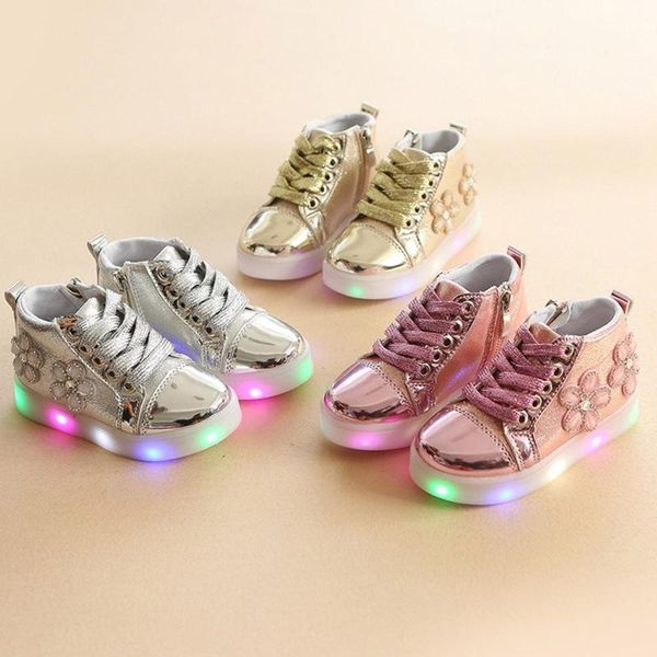 athletic & outdoor children shoes baby girls floral crystal led light luminous running sport boots kids sneakers fashion flats, Black
athletic & outdoor children shoes baby girls floral crystal led light luminous running sport boots kids sneakers fashion flats, Black