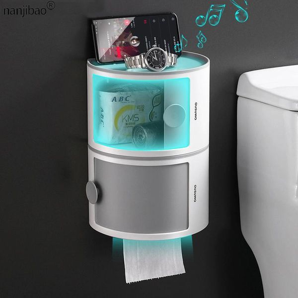 toilet paper holders double-layer rack tissue box non-perforated waterproof roll tube creative
toilet paper holders double-layer rack tissue box non-perforated waterproof roll tube creative