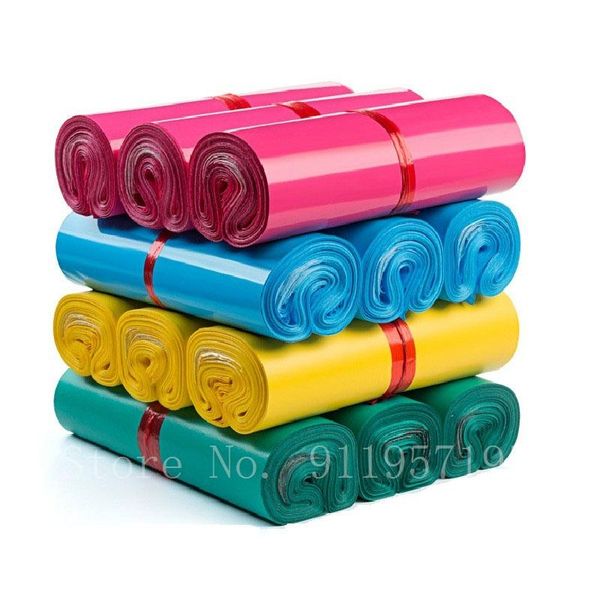 storage bags 50pcs colored poly mailer mailing express boxes packaging envelope bag plastic garments
storage bags 50pcs colored poly mailer mailing express boxes packaging envelope bag plastic garments