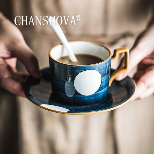 cups & saucers chanshova 160ml ceramic coffee cup and saucer set porcelain tea mug drinking utensils h355
cups & saucers chanshova 160ml ceramic coffee cup and saucer set porcelain tea mug drinking utensils h355