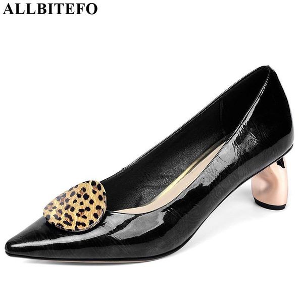 dress shoes allbitefo natural genuine leather spring autumn high heels heel women office ladies comfortable, Black
dress shoes allbitefo natural genuine leather spring autumn high heels heel women office ladies comfortable, Black