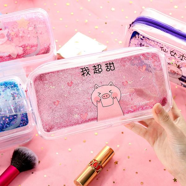pencil bags kawaii case transparent gift estuches school box for girl pencilcase bag supplies stationery
pencil bags kawaii case transparent gift estuches school box for girl pencilcase bag supplies stationery