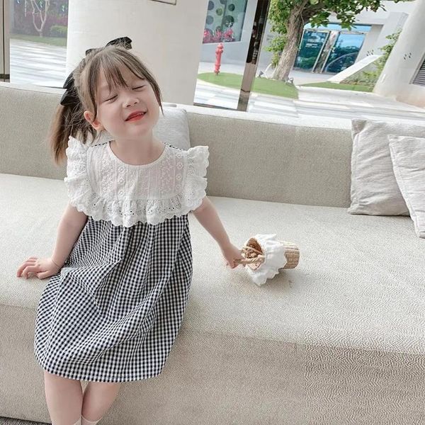 girl's dresses baby clothes summer dress girl plaid lace decoration princess sweet kids girls robe fille vestido, Red;yellow
girl's dresses baby clothes summer dress girl plaid lace decoration princess sweet kids girls robe fille vestido, Red;yellow