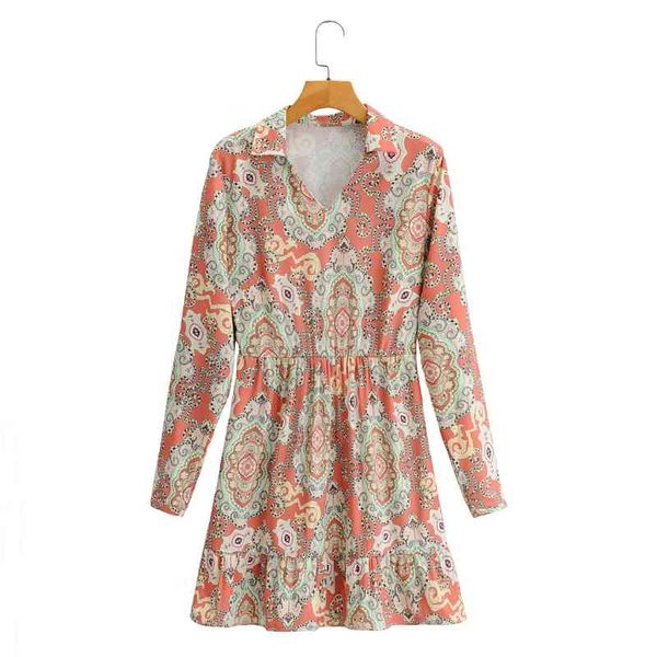 spring women vintage print long sleeve mini dress female v neck clothes casual lady loose vestido d7191 210430, Black;gray
spring women vintage print long sleeve mini dress female v neck clothes casual lady loose vestido d7191 210430, Black;gray