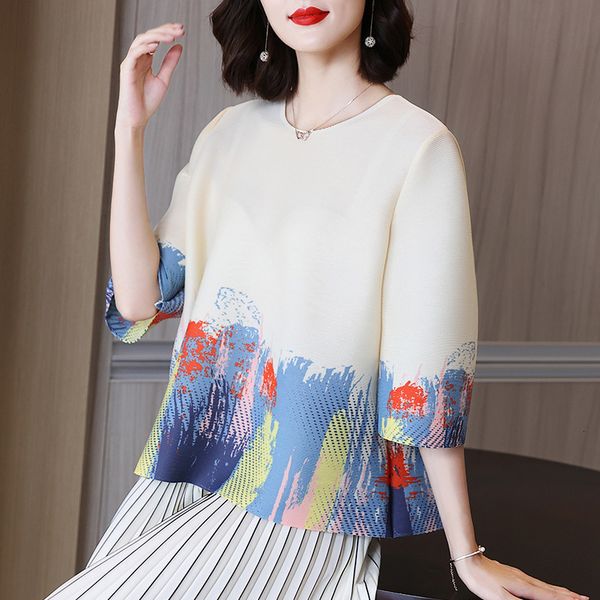 women's hoodies & sweatshirts miyak pleated half sleeve plus size women summer vintage print loose casual o-neck elegant t-shirt female, Black
women's hoodies & sweatshirts miyak pleated half sleeve plus size women summer vintage print loose casual o-neck elegant t-shirt female, Black