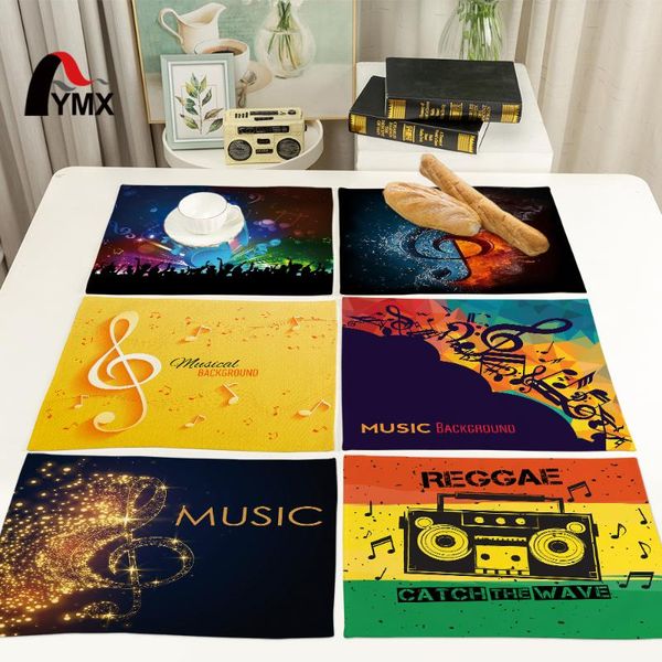 mats & pads musical note placemat hippie music style placemats banquet friends gathering table decoration cushion
mats & pads musical note placemat hippie music style placemats banquet friends gathering table decoration cushion