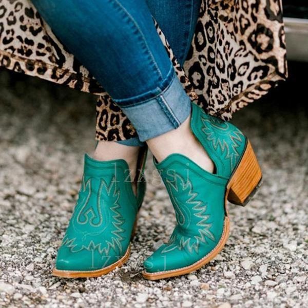 boots women ankle mid heels shoes woman booties vintage pu embroidery ethic shoe chaussures femme zapatos mujer sapato nh151, Black
boots women ankle mid heels shoes woman booties vintage pu embroidery ethic shoe chaussures femme zapatos mujer sapato nh151, Black