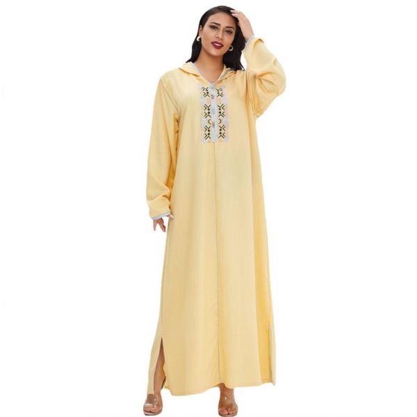 muslim ladies big swing dress 2xl loose middle east hooded embroidered long sleeve spring 2021 leisure dubai abaya ethnic clothing, Red
muslim ladies big swing dress 2xl loose middle east hooded embroidered long sleeve spring 2021 leisure dubai abaya ethnic clothing, Red