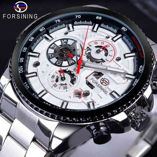men automatic watches date researching lighting hands calendar sier stainless steel tape mechanical 2019 relogio masculino, Slivery;brown
men automatic watches date researching lighting hands calendar sier stainless steel tape mechanical 2019 relogio masculino, Slivery;brown