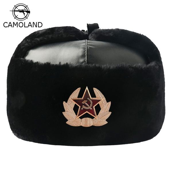 berets soviet army military russia ushanka bomber hats pilot trapper trooper hat winter faux fur men snow caps black balaclava, Blue;gray
berets soviet army military russia ushanka bomber hats pilot trapper trooper hat winter faux fur men snow caps black balaclava, Blue;gray