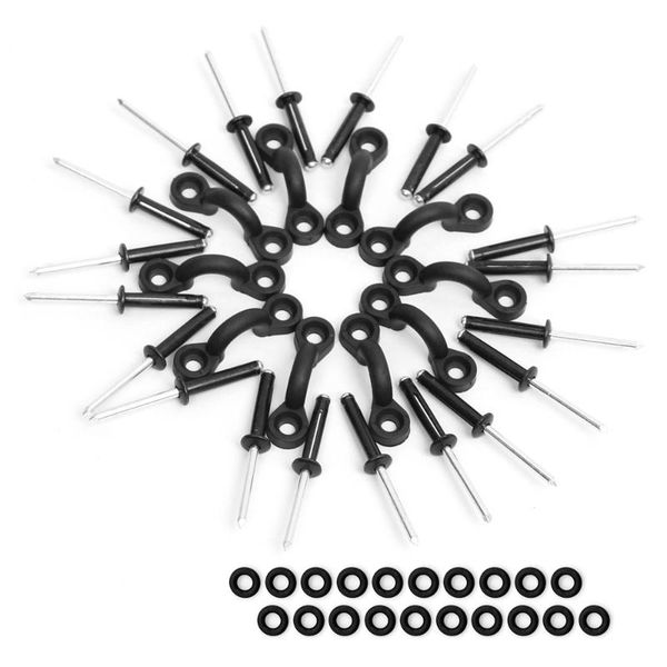 rafts/inflatable boats 10pcs nylon bungee deck loops tie down pad eye with 20pcs tri-grip tri-fold rivets rubber washers rigging kit
rafts/inflatable boats 10pcs nylon bungee deck loops tie down pad eye with 20pcs tri-grip tri-fold rivets rubber washers rigging kit