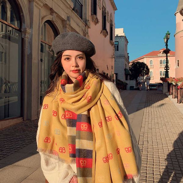 beautiful and temperament butterfly double-sided college style warm scarf female winter couple bib shawl, Blue;gray
beautiful and temperament butterfly double-sided college style warm scarf female winter couple bib shawl, Blue;gray