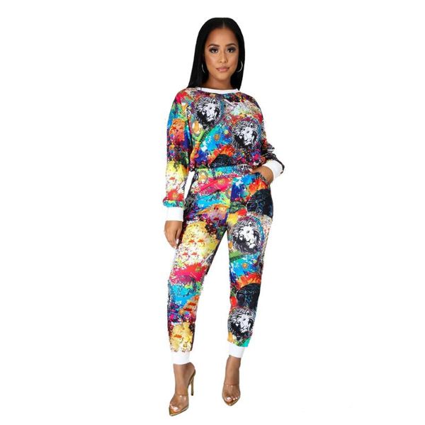 women's two piece pants zaggin 2021 autumn women printed 2-piece sports suit casual lady o-neck drop shoulder full sleeve long leisure, White
women's two piece pants zaggin 2021 autumn women printed 2-piece sports suit casual lady o-neck drop shoulder full sleeve long leisure, White