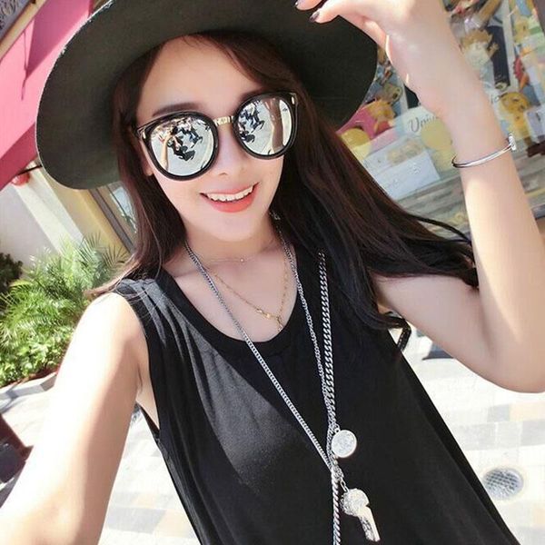 sunglasses round woman's oversized female glasses fashion coating lens sun ladies 2021 uv400 mirror eyewear gafas de sol, White;black
sunglasses round woman's oversized female glasses fashion coating lens sun ladies 2021 uv400 mirror eyewear gafas de sol, White;black