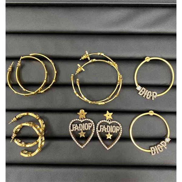 70% off outlet online family letter earrings for women's exaggerated big circle high-grade earrings, Golden
70% off outlet online family letter earrings for women's exaggerated big circle high-grade earrings, Golden