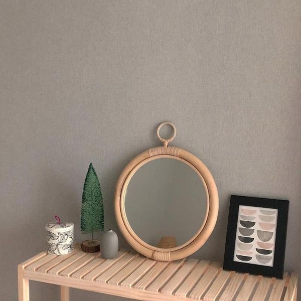 mirrors rattan wall mirror decoration maison nordic korean japan style vintage handmade home hanging decor round make up 35cm
mirrors rattan wall mirror decoration maison nordic korean japan style vintage handmade home hanging decor round make up 35cm
