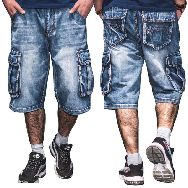 summer jeans shorts men loose straight multi pocket baggy streetwear hip hop brand skateboard blue denim pants large size 46 men's
summer jeans shorts men loose straight multi pocket baggy streetwear hip hop brand skateboard blue denim pants large size 46 men's